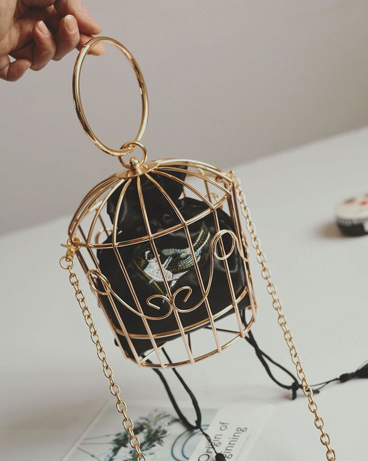 Handbag Birdcage Shoulder Bag Image 2
