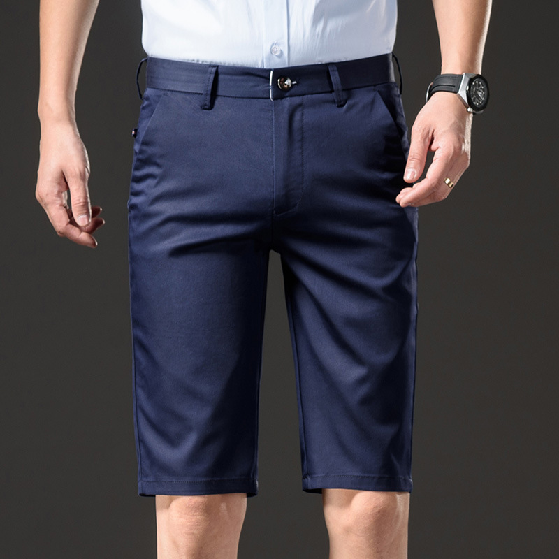 Men's Thin Straight-leg Cotton Pants - Casual Look