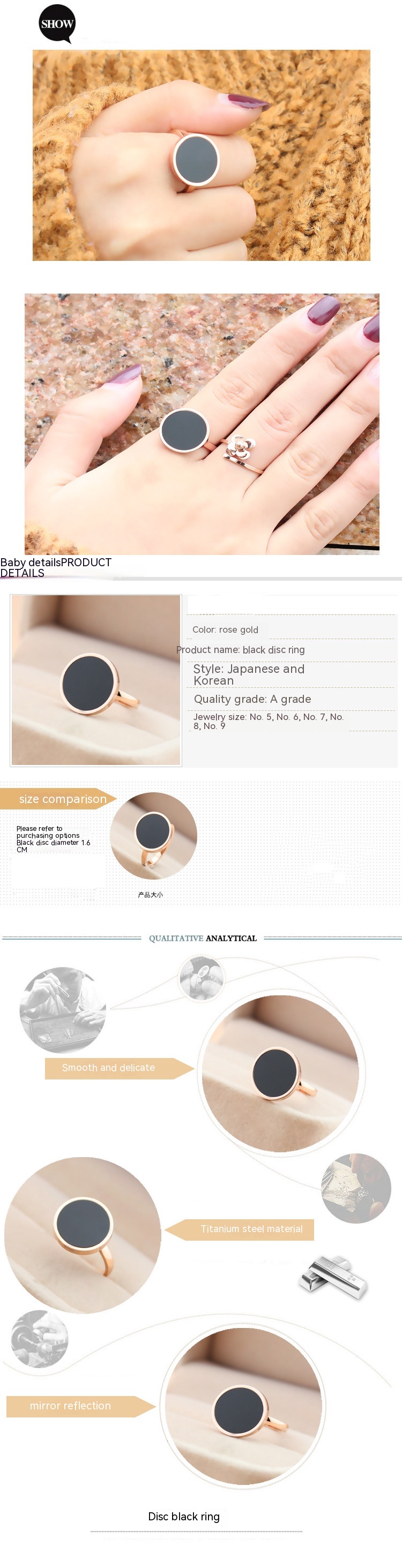 Rose Gold Ring Image 4