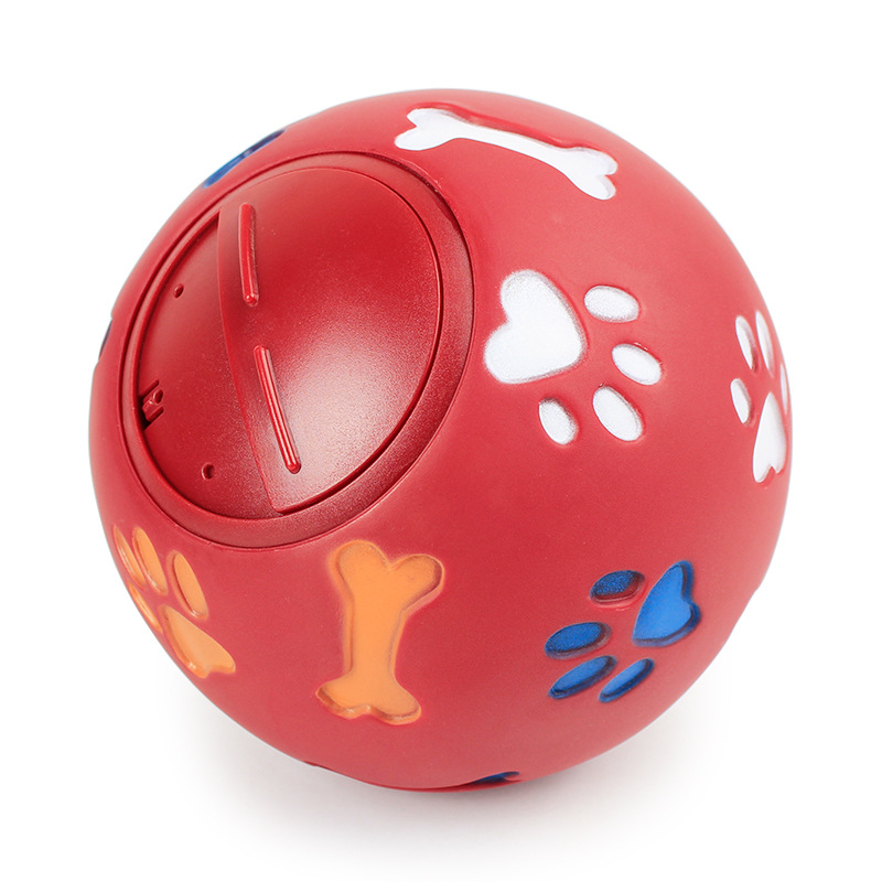 Milky Rubber Pet Toy - Red 11cm