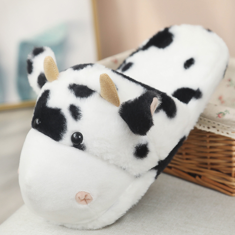 Cute Cow Slippers Detail