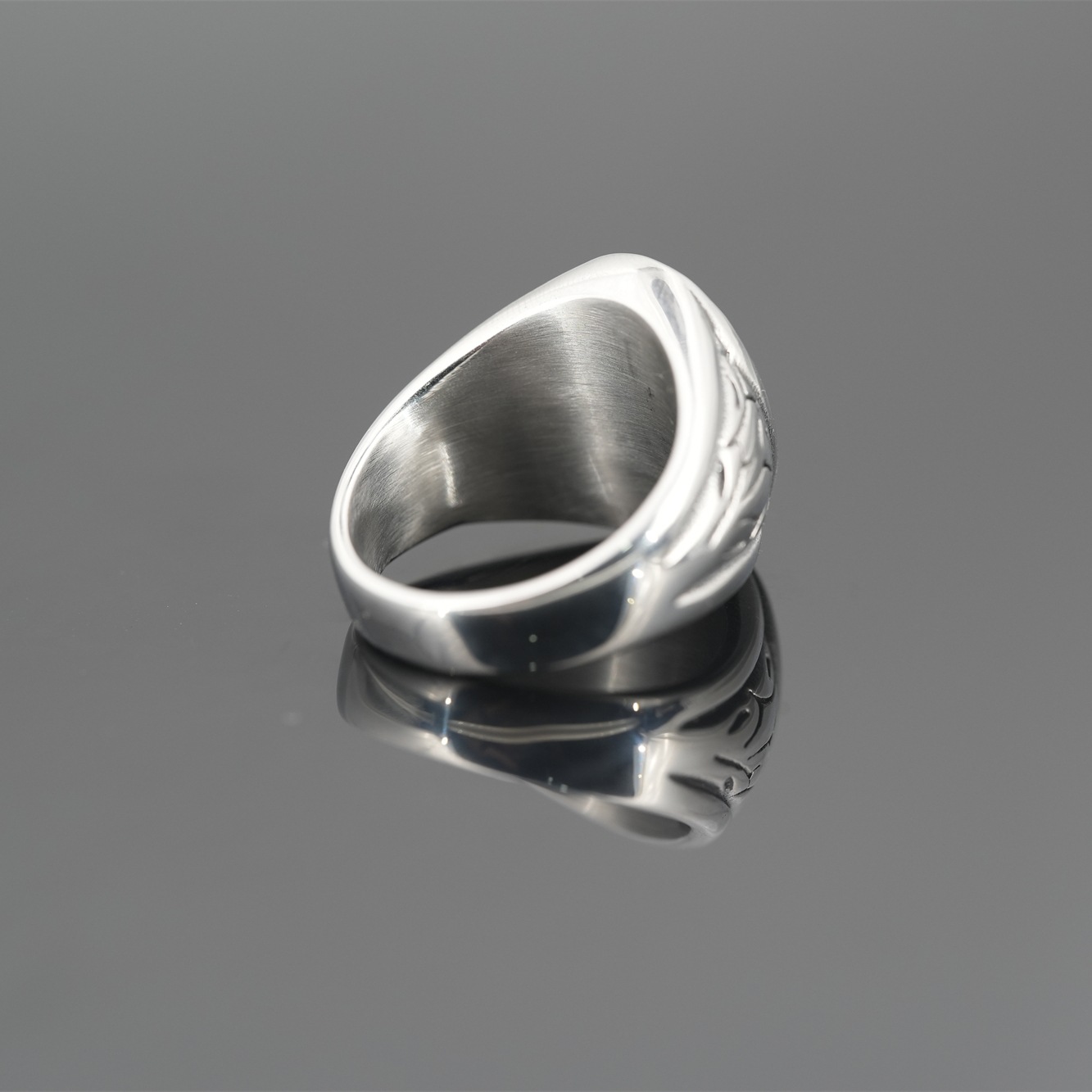 Fashion Brand Hip Hop Cool Retro Titanium Steel Ring