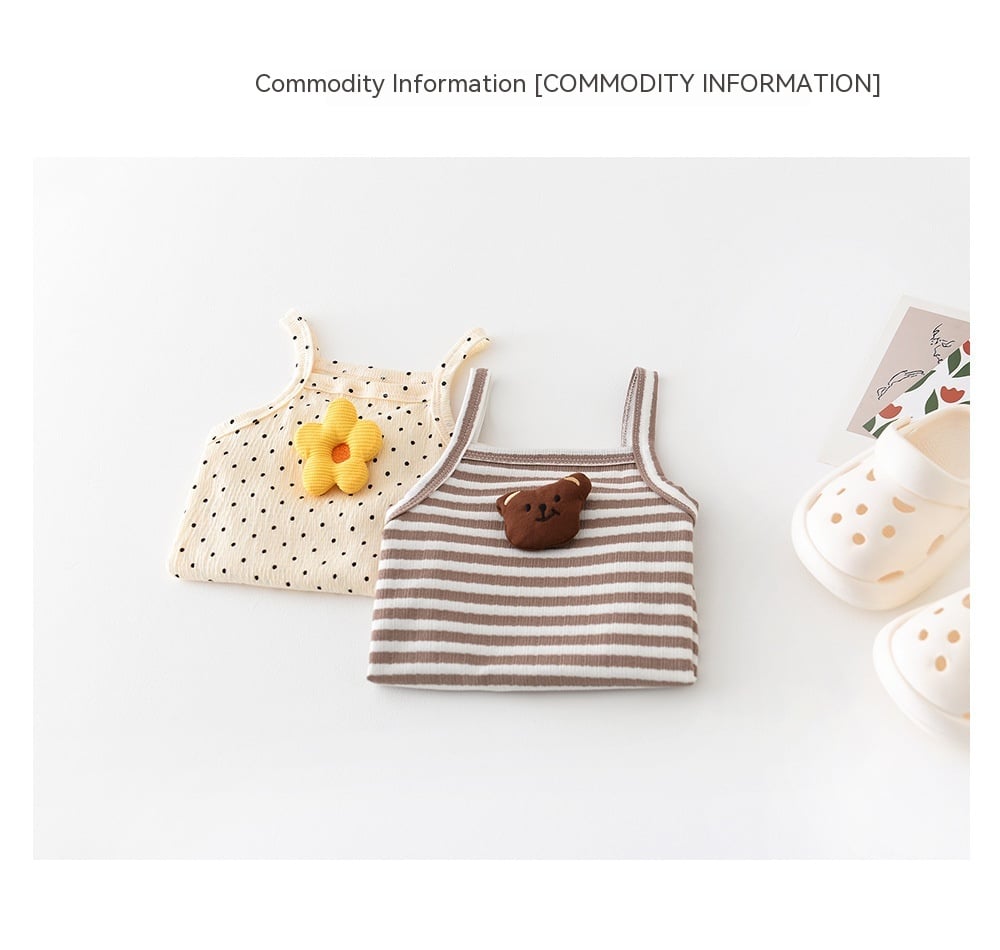 Infant Summer Jumpsuit Coffee Stripes