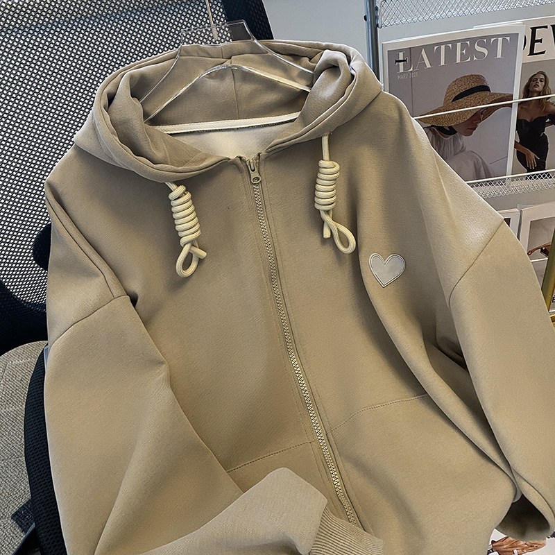 Loose Korean Long Sleeve Cardigan Coat