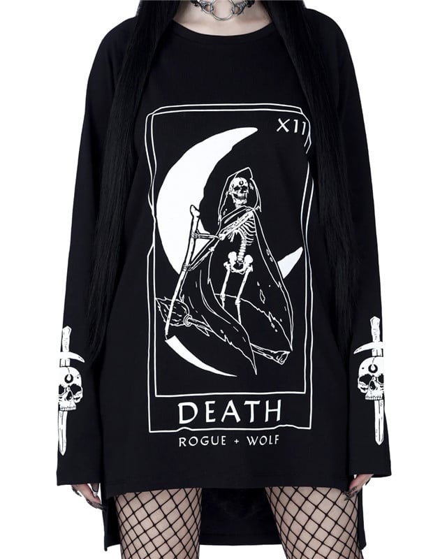 Gothic Dark Moon Sweater Lifestyle
