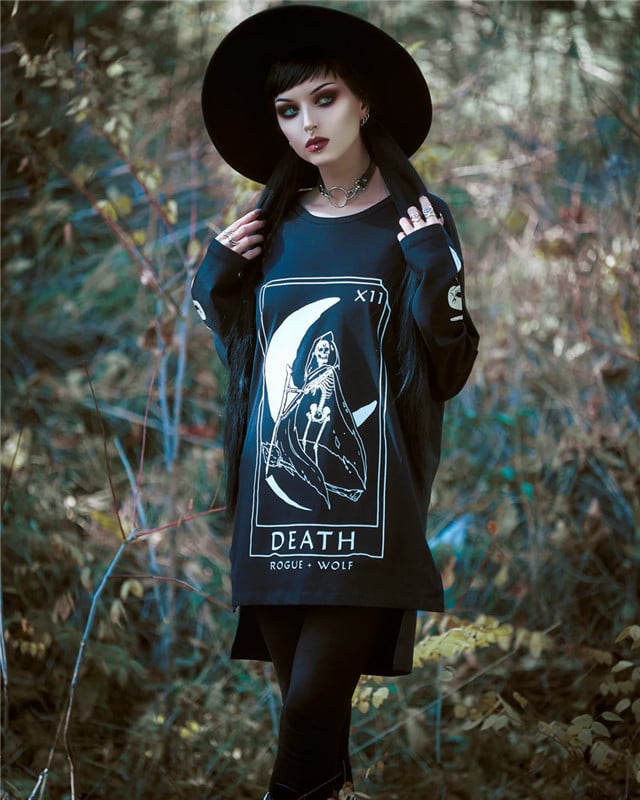 Gothic Dark Moon Sweater Fashion Statement