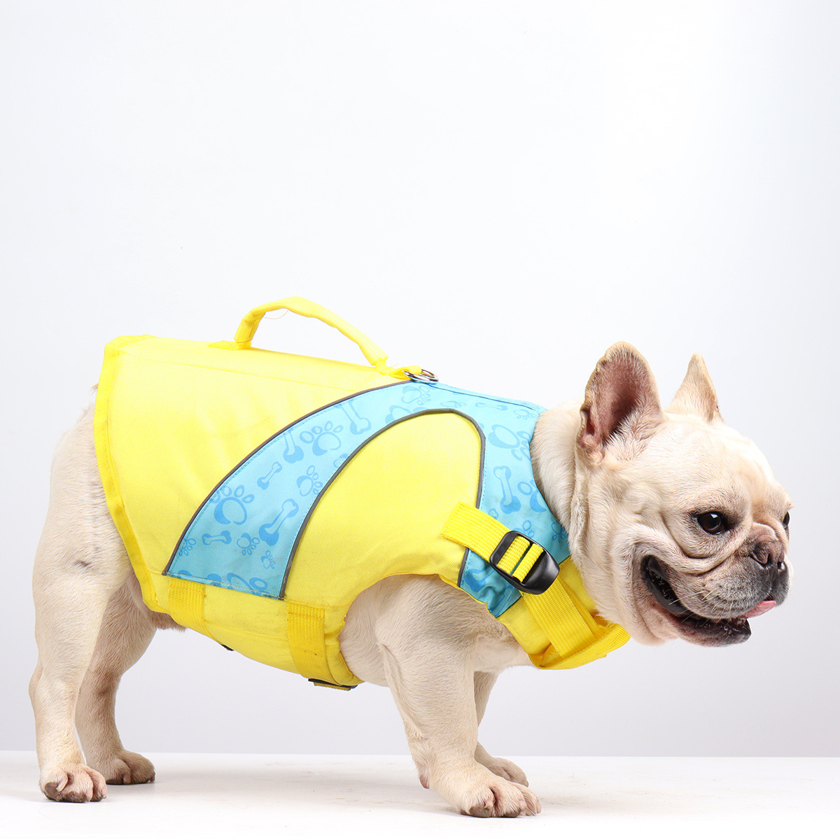 Close up of life jacket