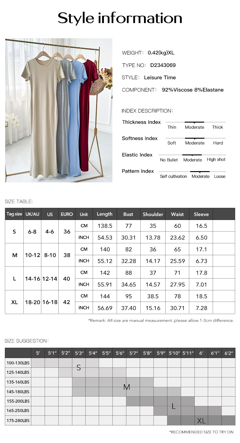 Elegant Dress Front View