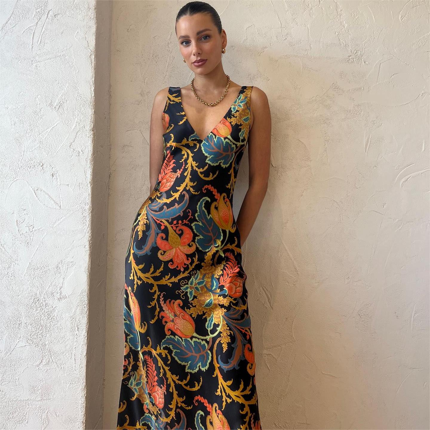 Fashion Sexy Print Dress Image 1