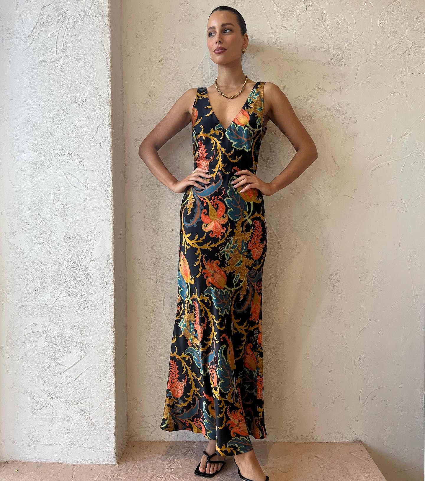 Fashion Sexy Print Dress Image 4