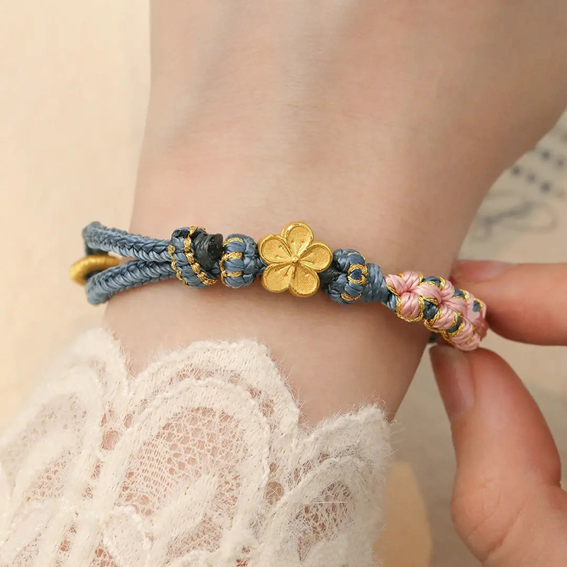 Lucky Beads Hand Weaving Bracelet