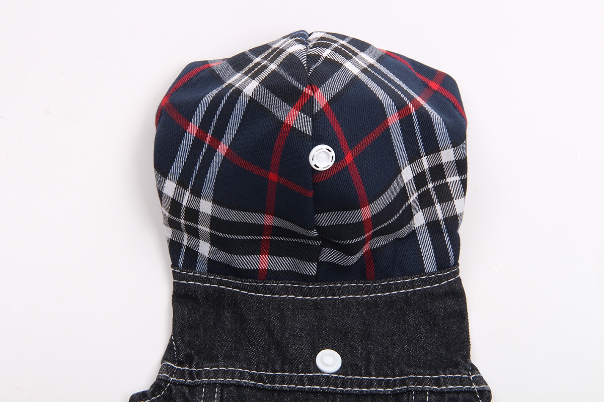 Pet Teddy Dog Denim Clothes 11