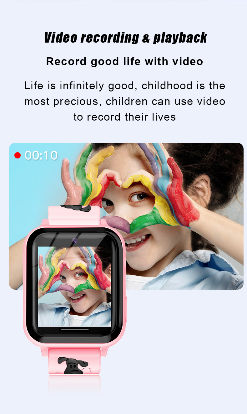 Children's Telephone Watch in Use