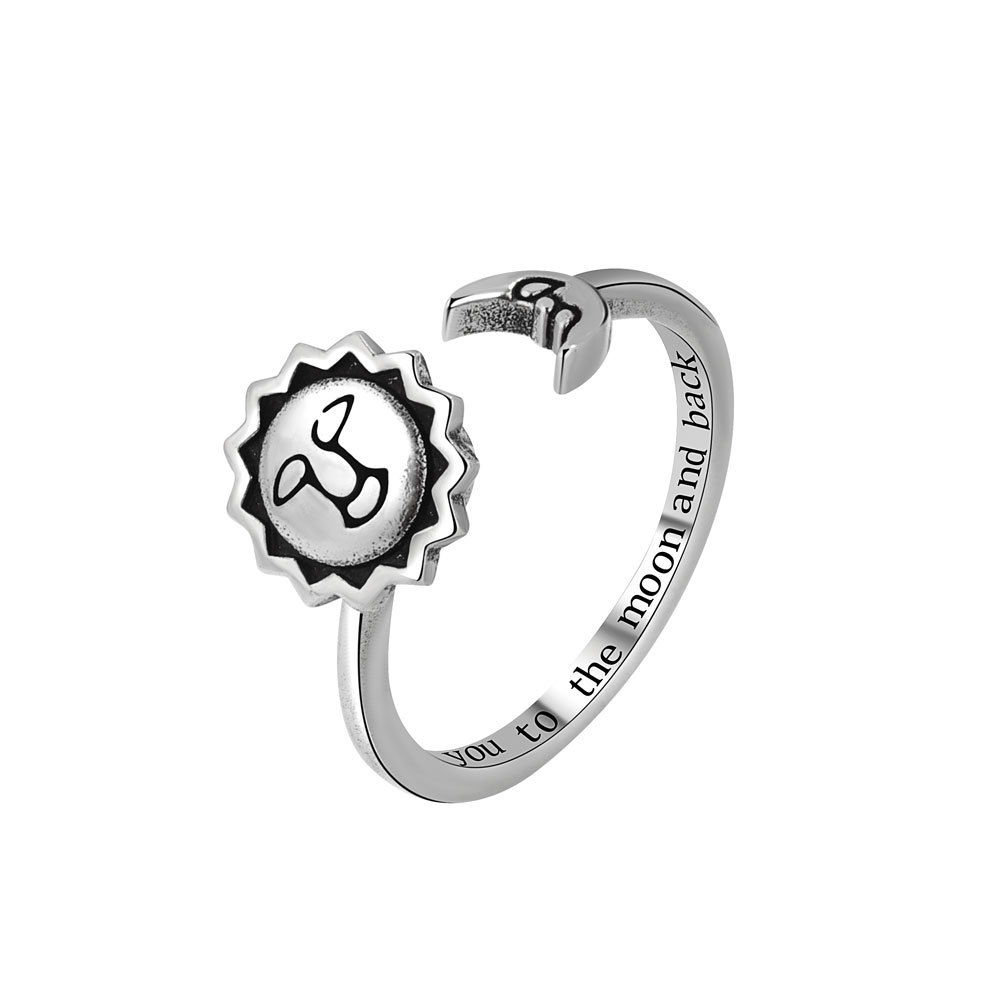 Spinning Sun Moon XINGX Ring Image 10
