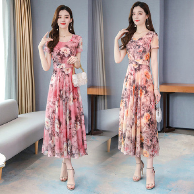 Korean Style Dress Pink