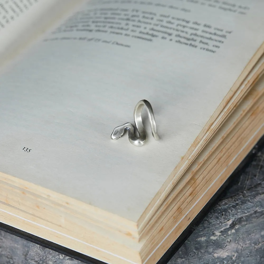 S925 Sterling Silver Distressed Ring 5