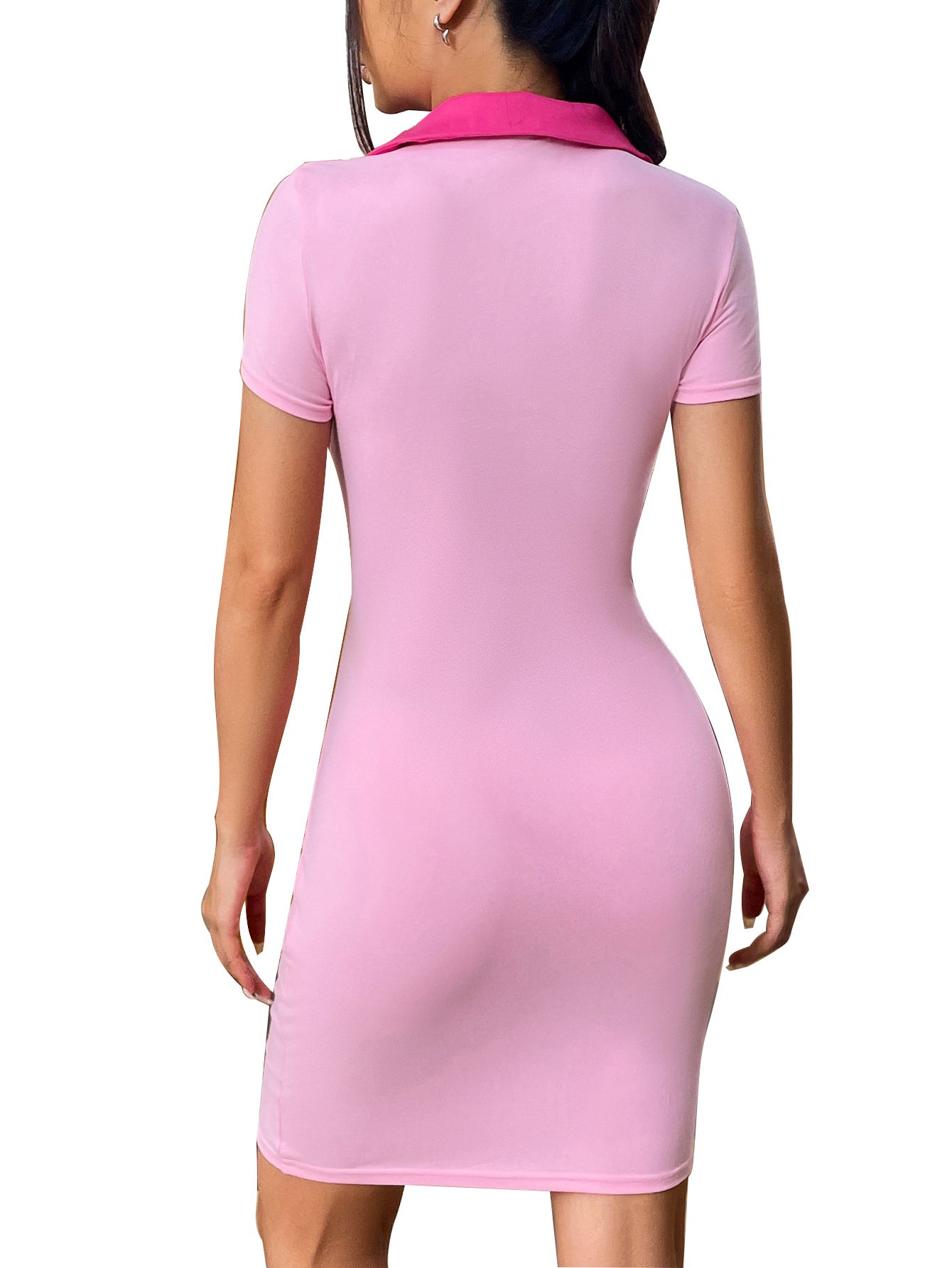 Sheath Dress Back View