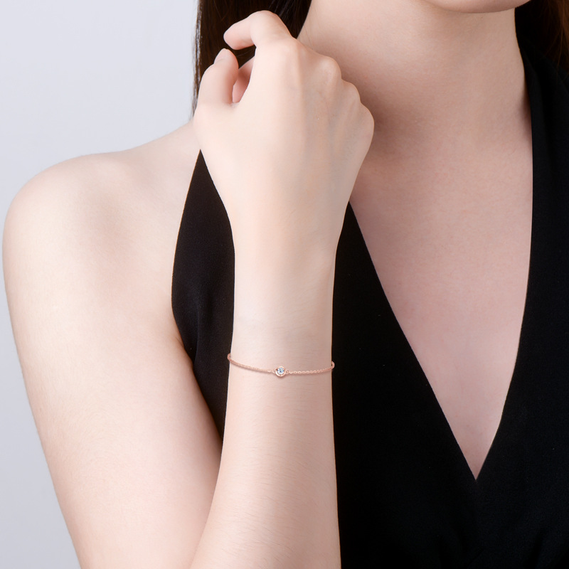 Moissanite Bracelet - Variation 1