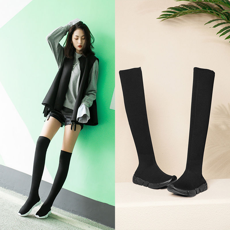 Over The Knee Knitted Wool Socks