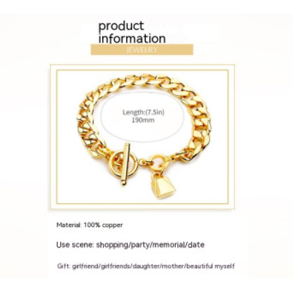 Lock Your Heart Bracelet