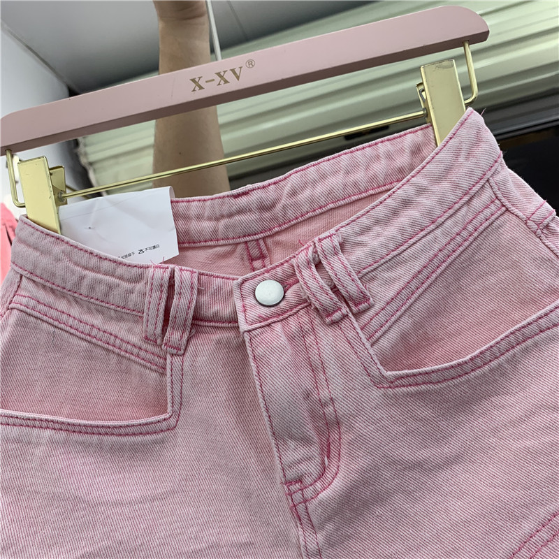 Fringed Frayed Denim Shorts 3