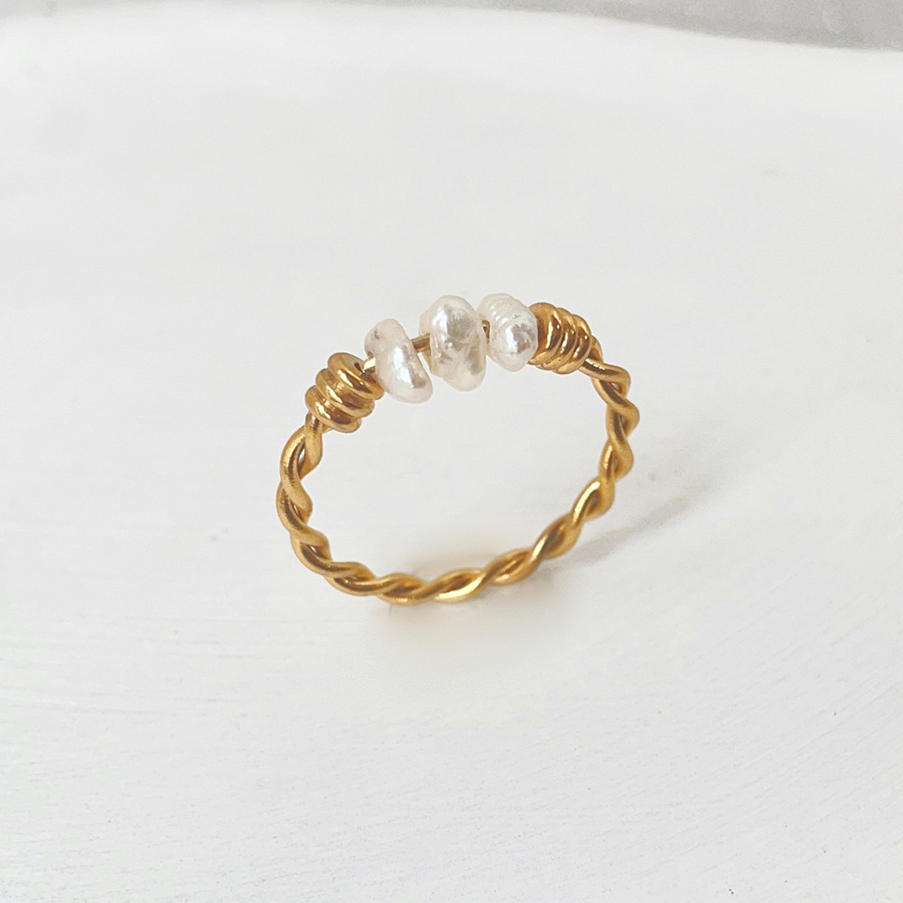 Stylish Pearl Ring