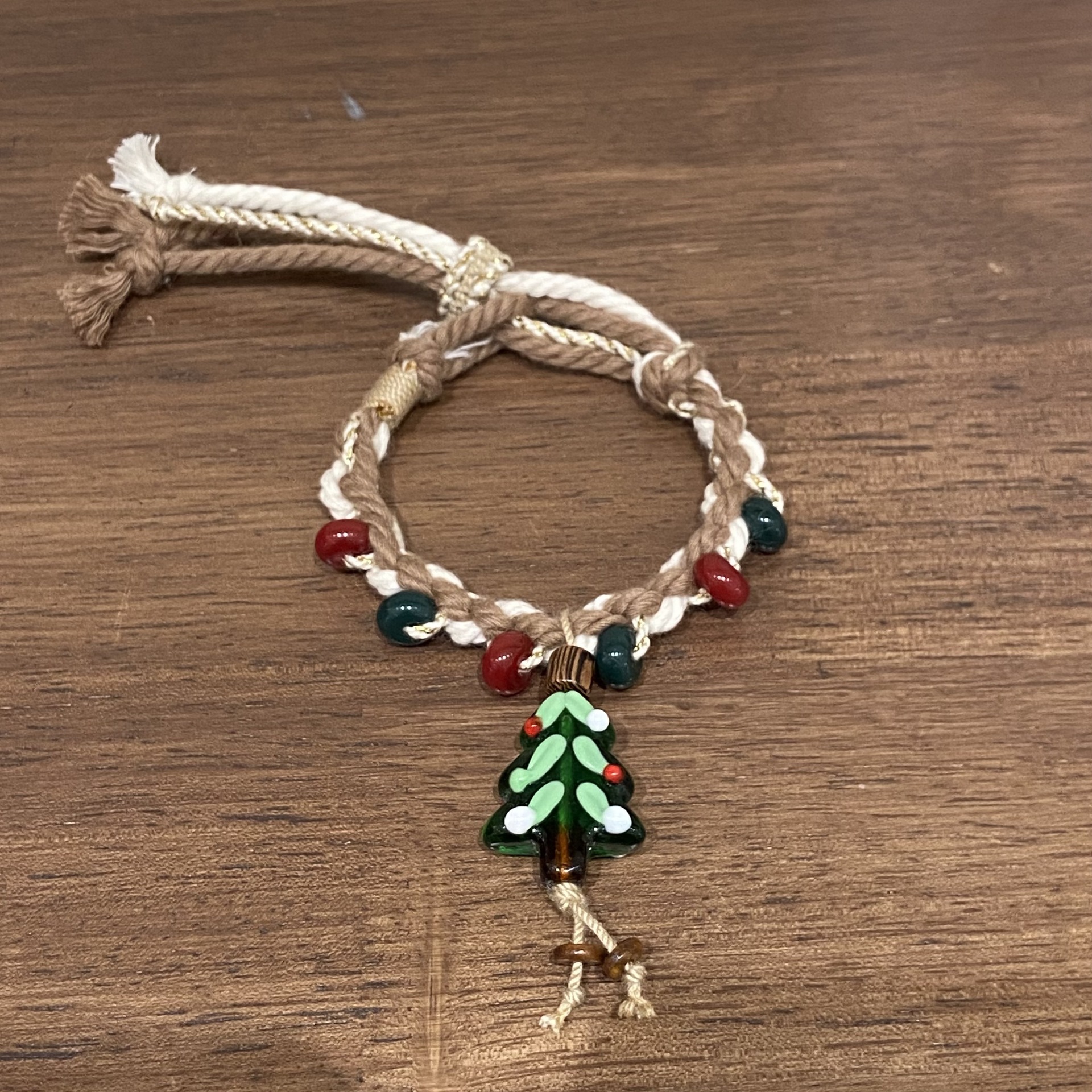 Christmas Gingerbread Man Bracelet