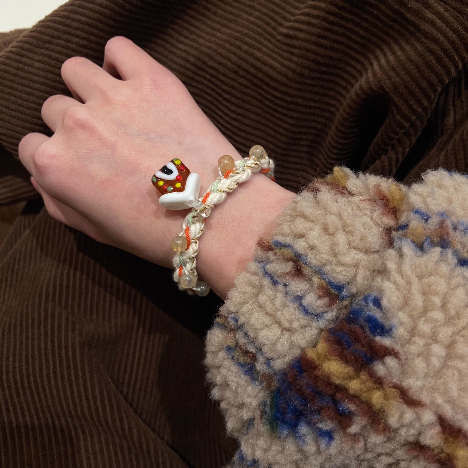 Gingerbread Man Bracelet