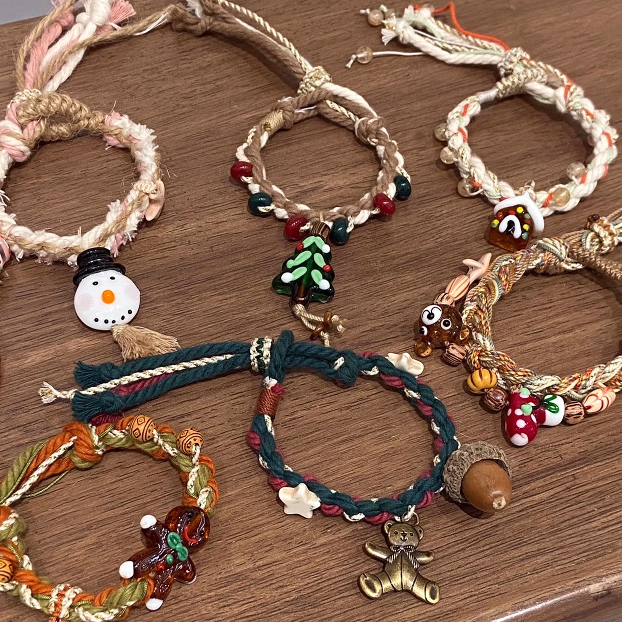 Christmas Snowman Bracelet