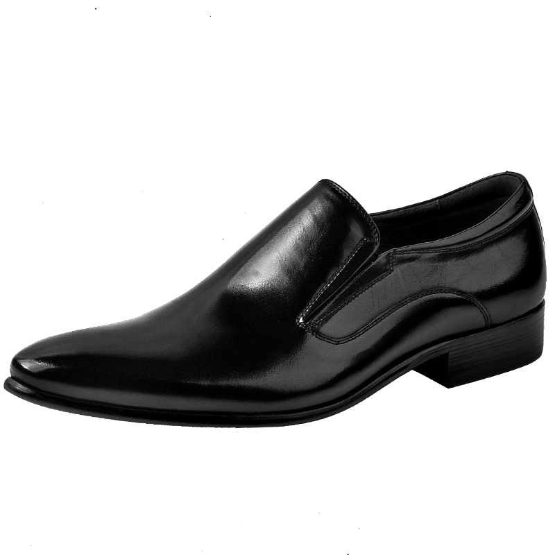 Genuine Leather Business Casual Shoes - Image 1