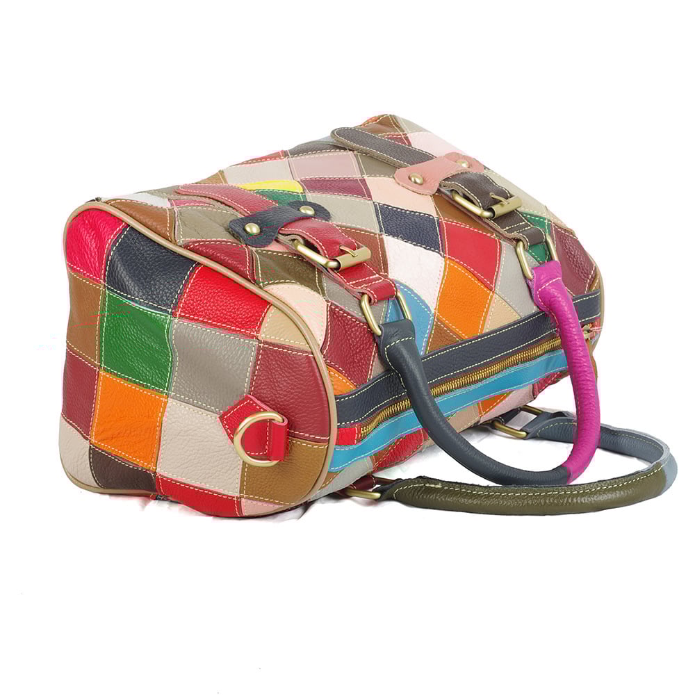 Bolso de piel de vacuno iPinee Fashion para mujer - Vista trasera