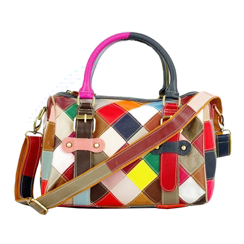 Bolso de piel de vacuno iPinee Fashion para mujer - Vista frontal