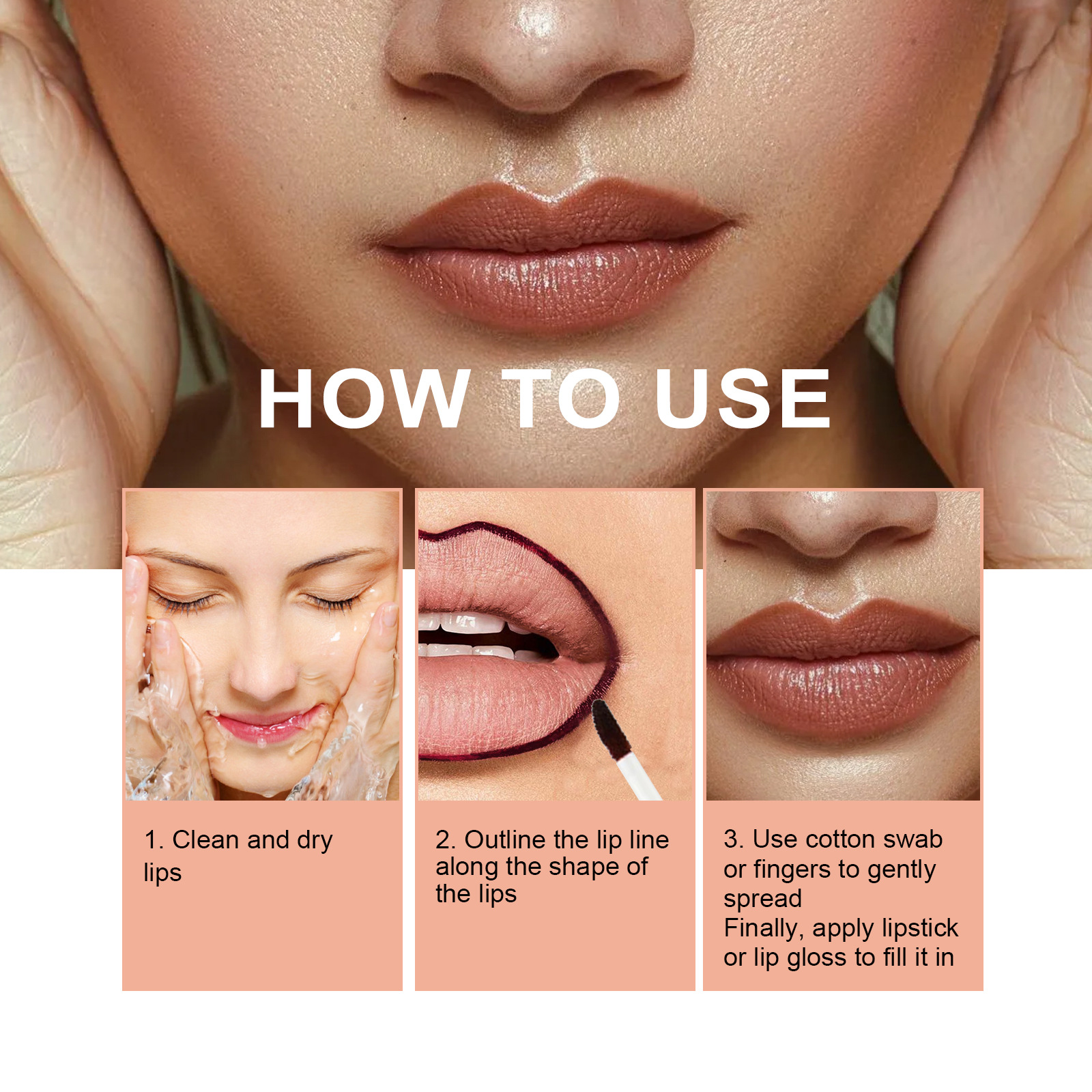 Lip Liner Application