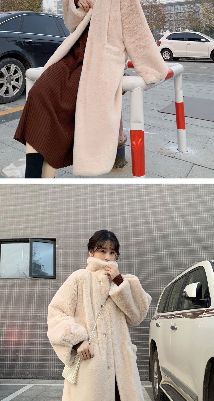Women's Velvet Mink Coat 1