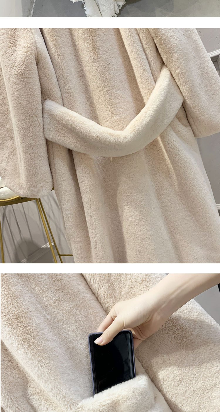 Women's Velvet Mink Coat 11