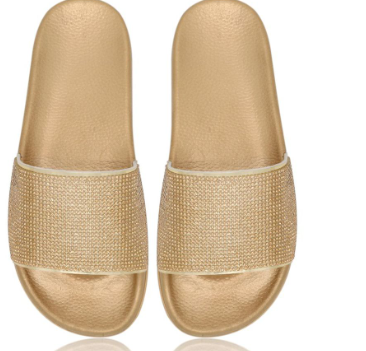 Women's Rhinestone Slippers