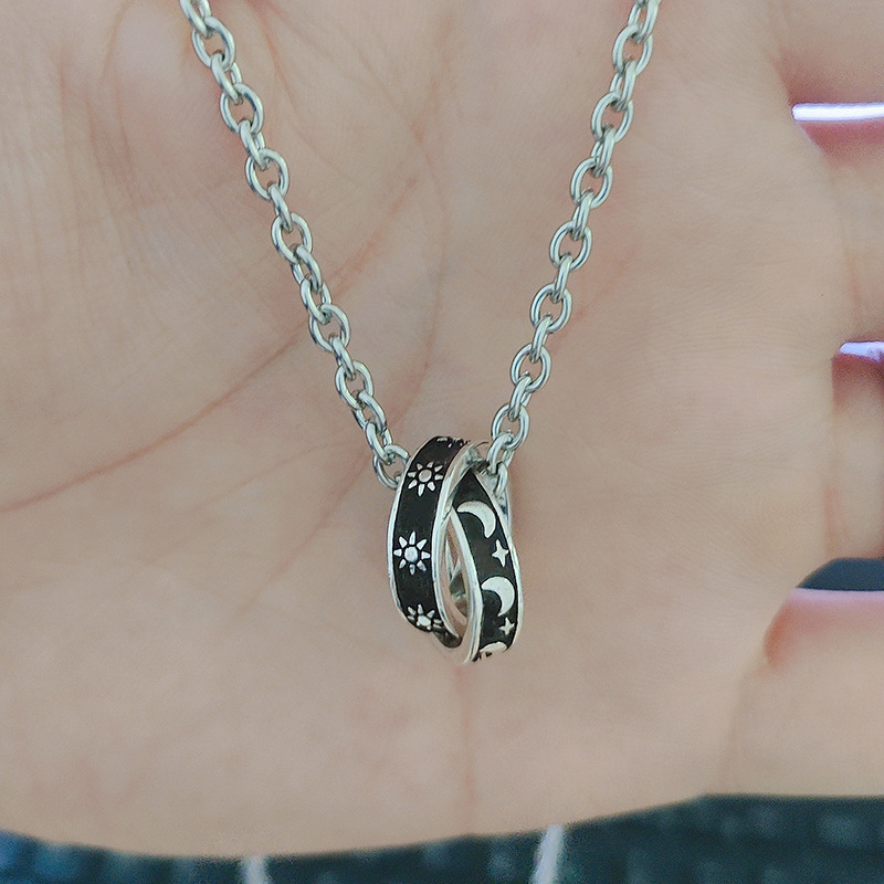 Sun Moon Star Necklace Image 4