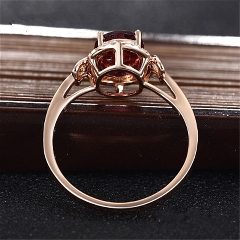 Ruby Plated Ring 3