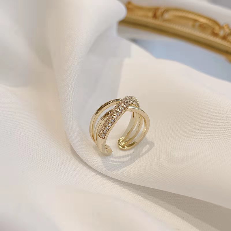 Cross Ring 18K Silver