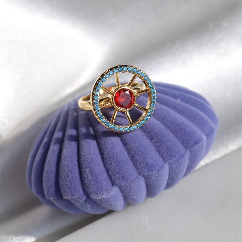 Ferris Wheel Ring on Hand