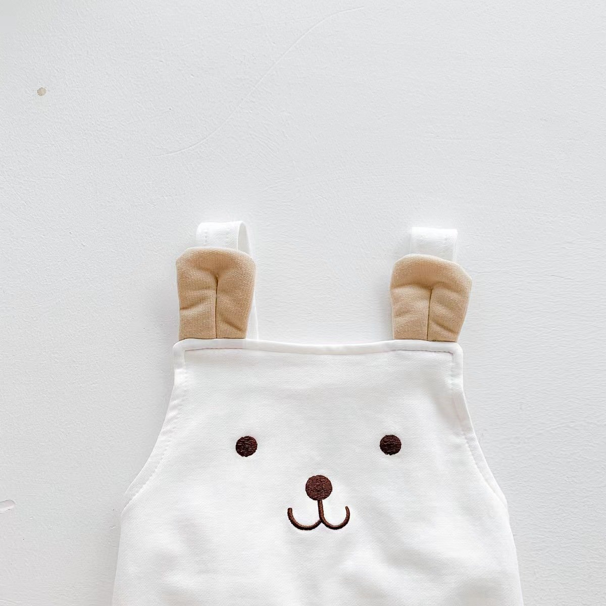 Strap Romper - White Color