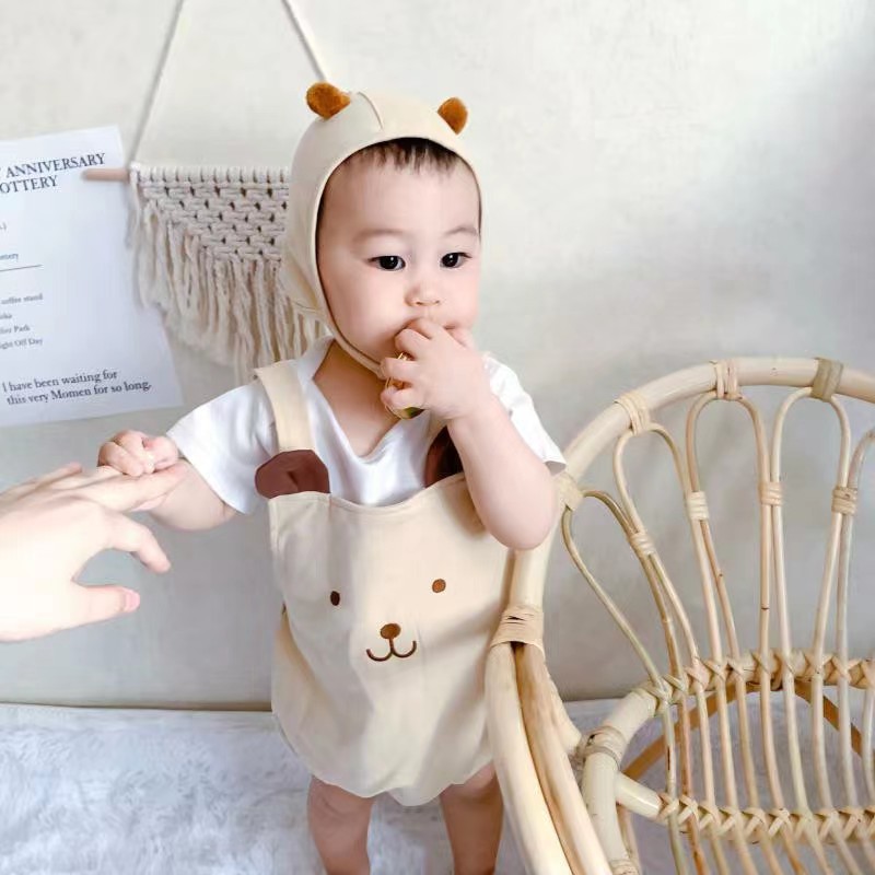 Strap Romper - Cute and Cozy Outfit