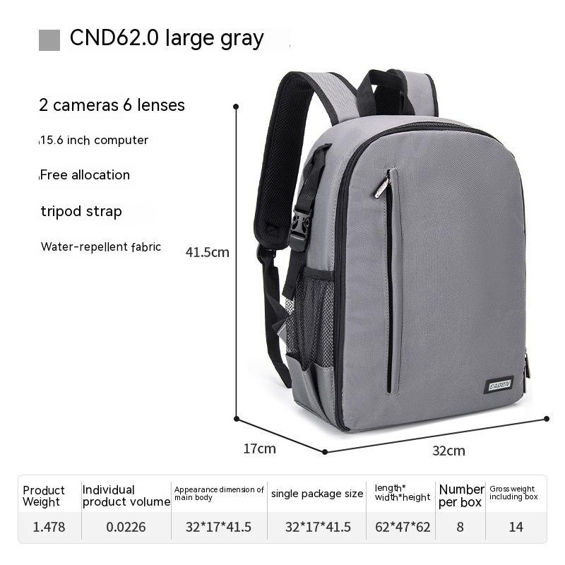 Casual DSLR Camera Bag Image 7