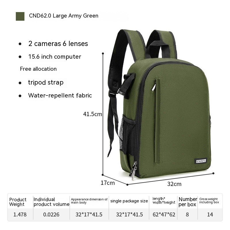 Casual DSLR Camera Bag Image 3