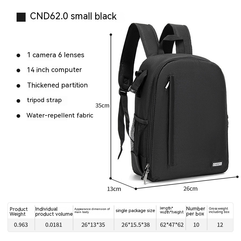 Casual DSLR Camera Bag Image 6