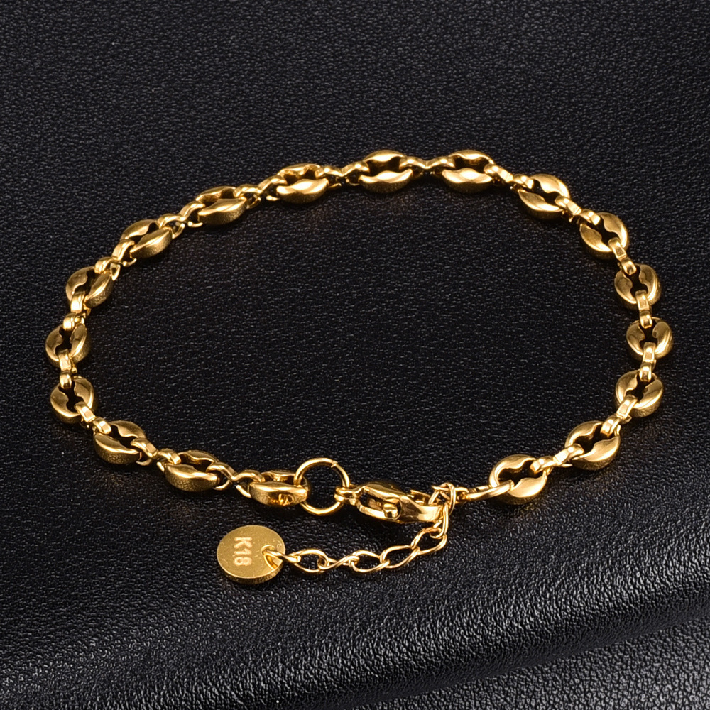 Coffee Bean Short Bracelet Image 2