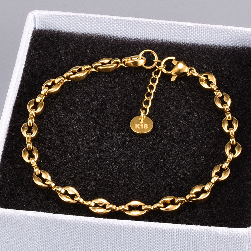 Coffee Bean Short Bracelet Image 5