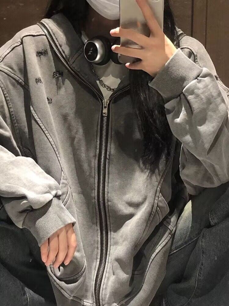 Hooded Cardigan Image 2