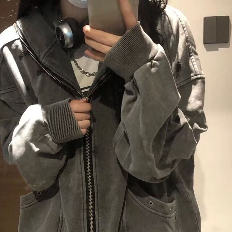Hooded Cardigan Image 4