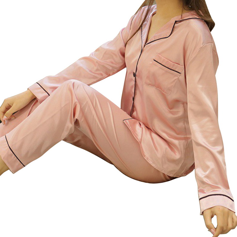 Pajama Set in Wine Red
